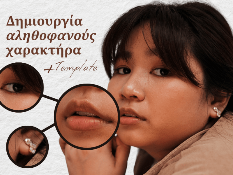 Δημιουργία αληθοφανούς χαρακτήρα (Δωρεάν&nbsp;Πρότυπο)