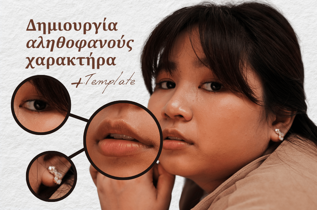 Δημιουργία αληθοφανούς χαρακτήρα (Δωρεάν&nbsp;Πρότυπο)